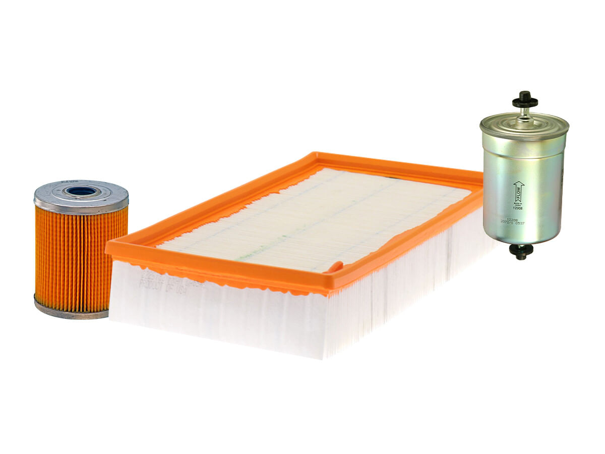 Kit De Filtro De Aire, Filtro De Aceite Y Filtro De Combustible (3 Piezas)