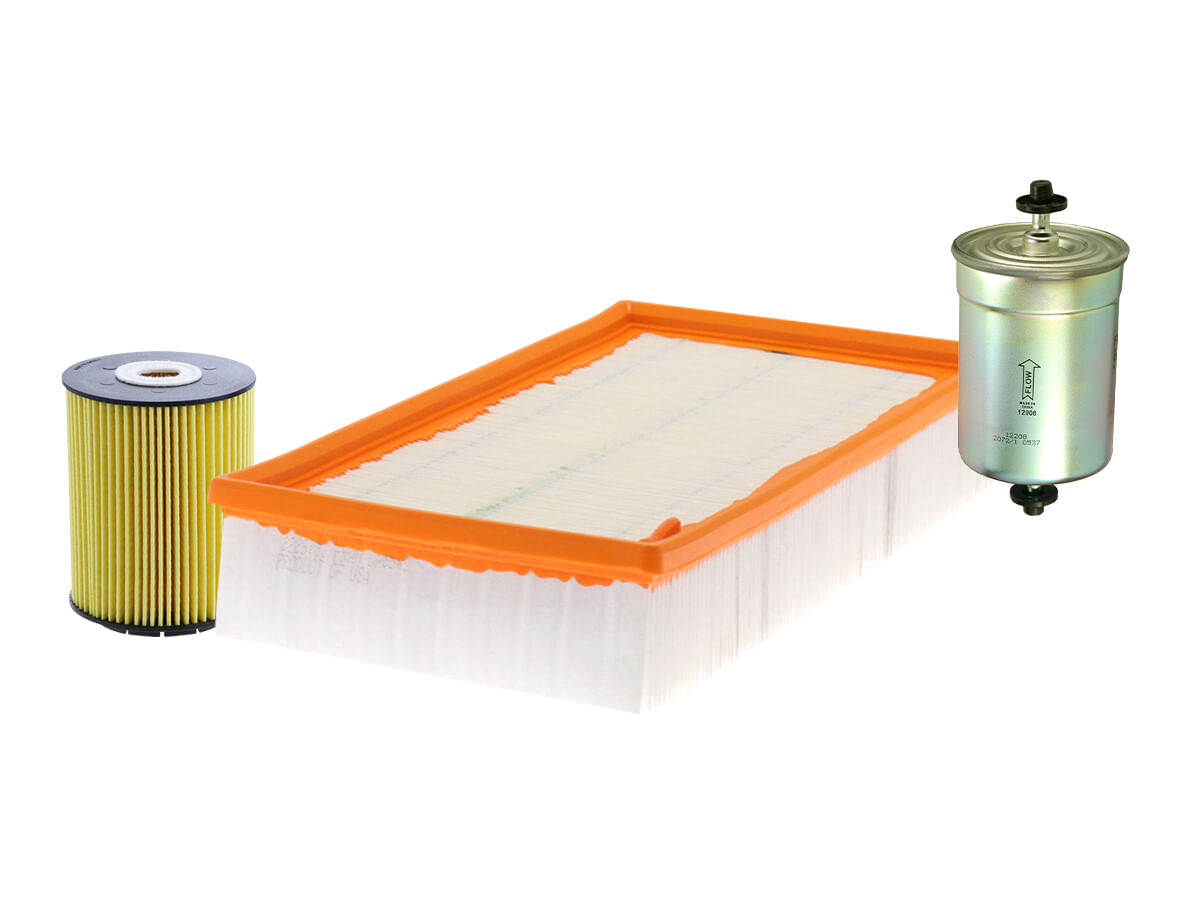 Kit De Filtro De Aire, Filtro De Aceite Y Filtro De Combustible (3 Piezas)