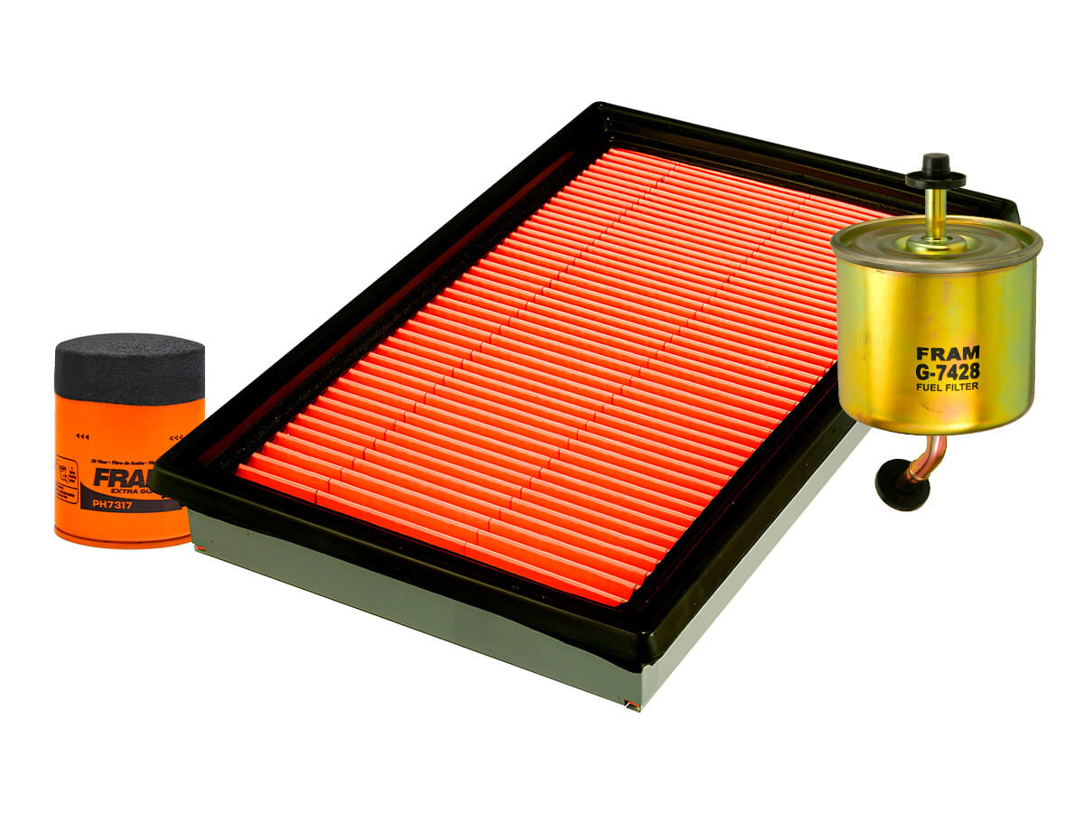 Kit De Filtro De Aire, Filtro De Aceite Y Filtro De Combustible (3 Piezas)