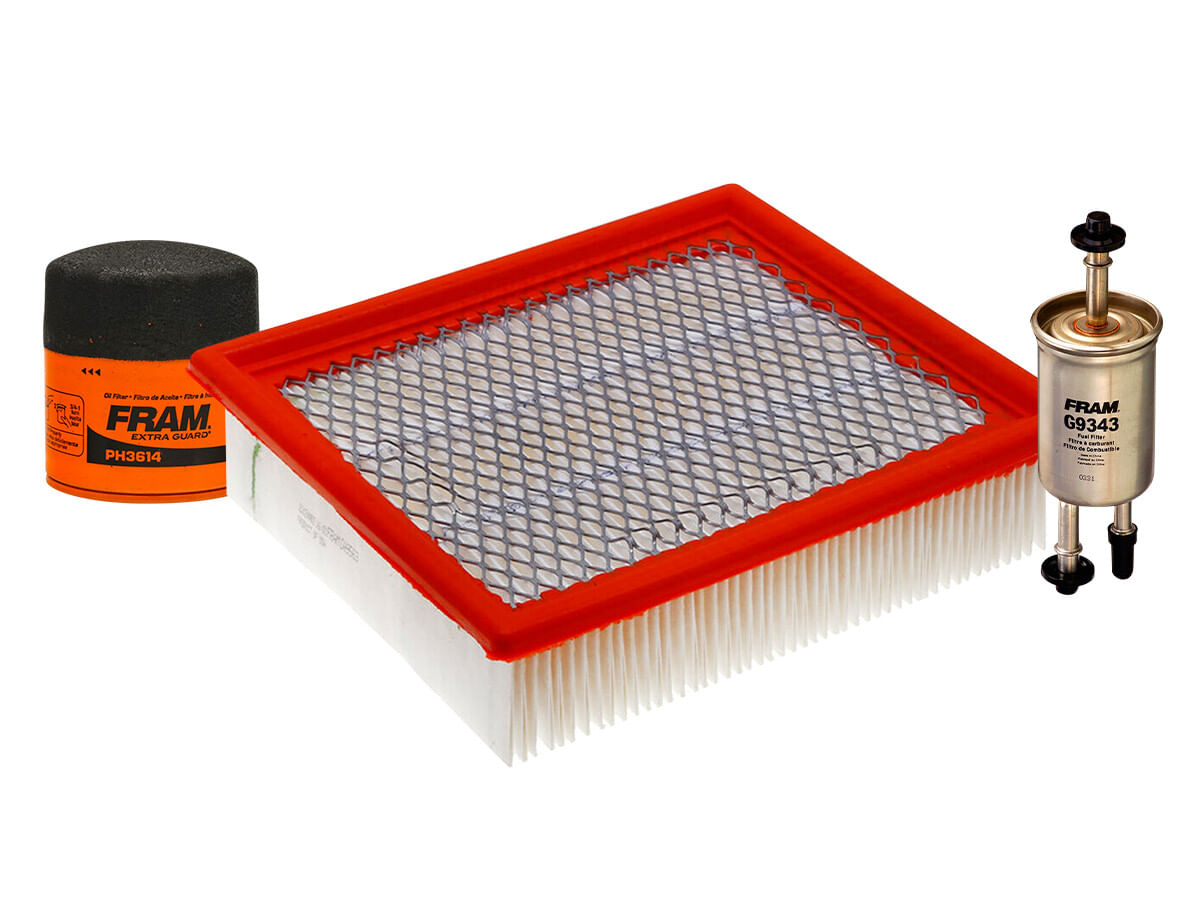 Kit De Filtro De Aire, Filtro De Aceite Y Filtro De Combustible (3 Piezas)