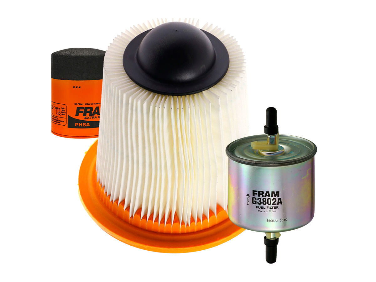 Kit De Filtro De Aire, Filtro De Aceite Y Filtro De Combustible (3 Piezas)