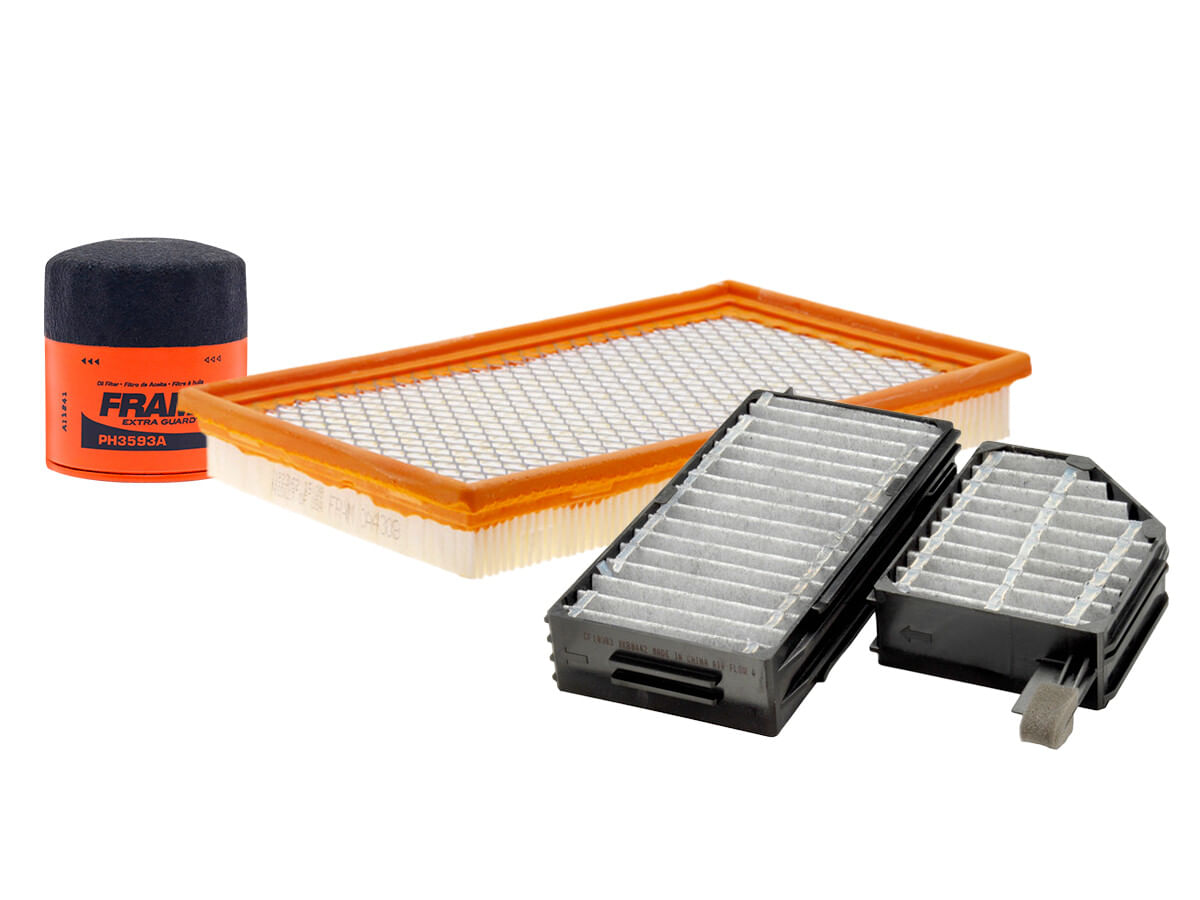 Kit De Filtro De Aire, Filtro De Aceite Y Filtro De Cabina (3 Piezas)