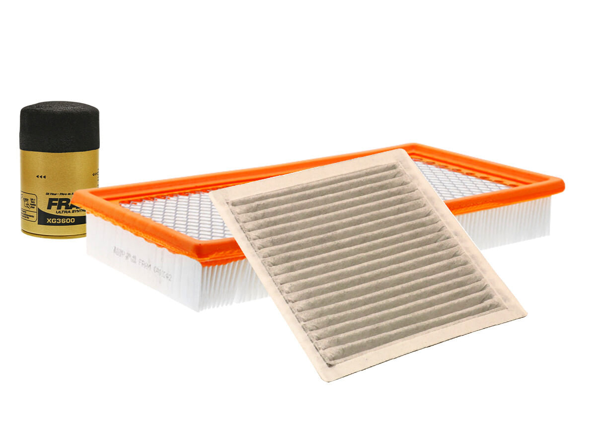 Kit De Filtro De Aire, Filtro De Aceite Sintético Y Filtro De Cabina (3 Piezas)