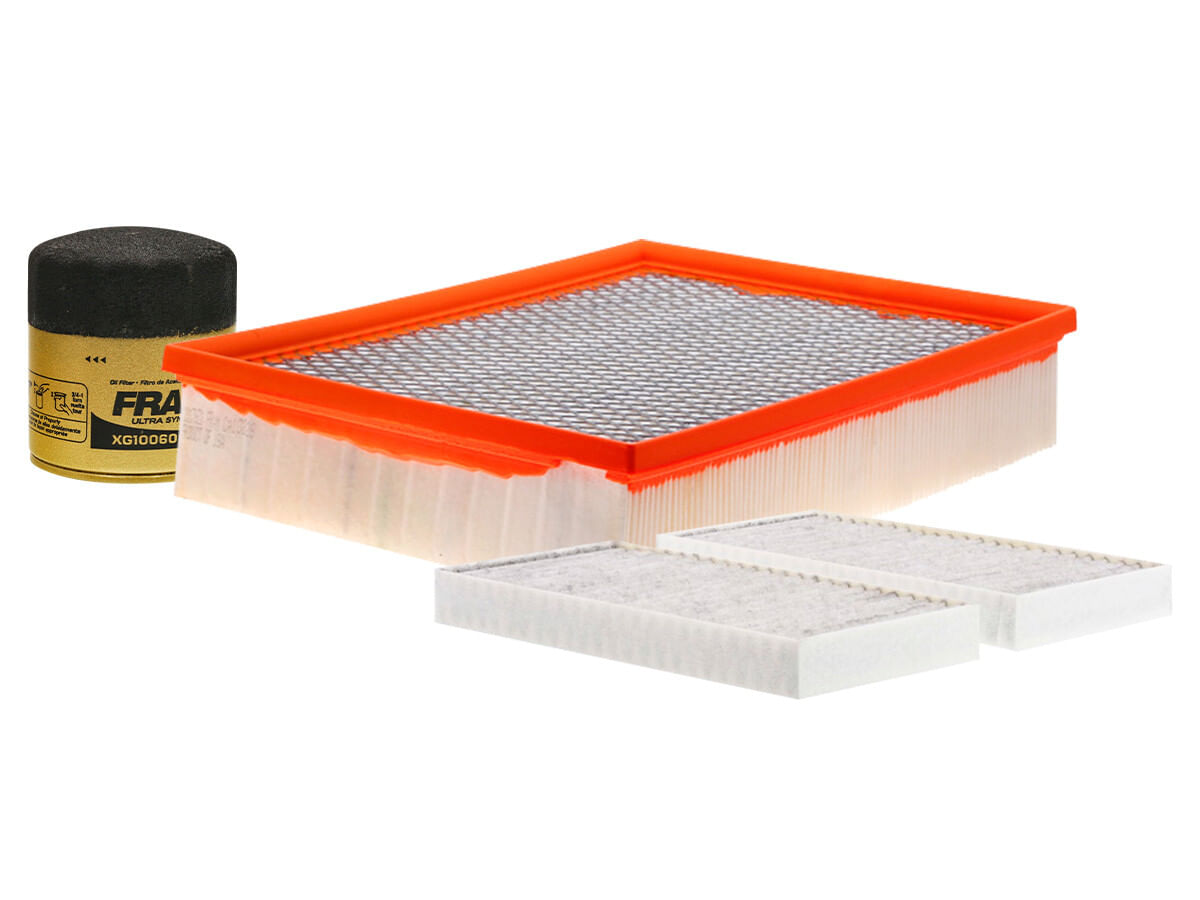 Kit De Filtro De Aire, Filtro De Aceite Sintético Y Filtro De Cabina (3 Piezas)
