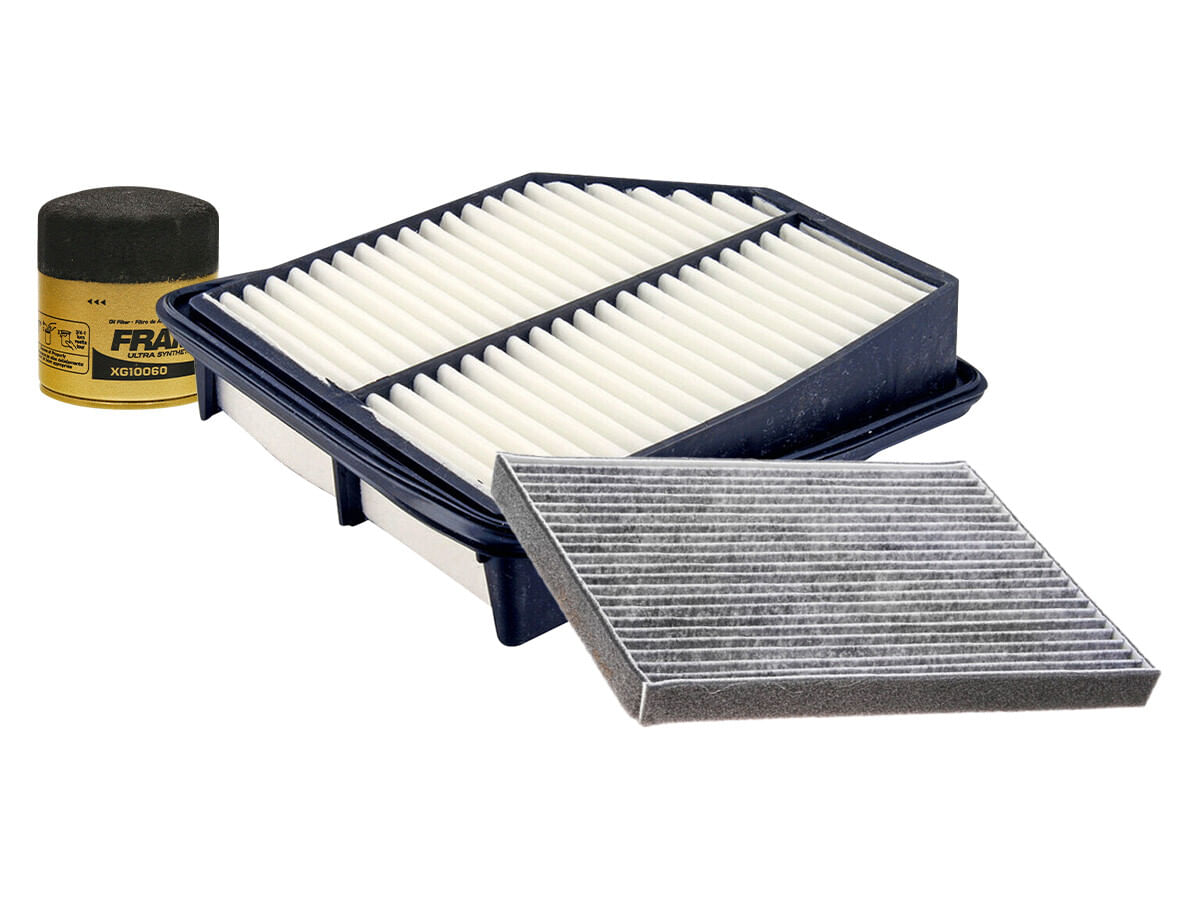 Kit De Filtro De Aire, Filtro De Aceite Sintético Y Filtro De Cabina (3 Piezas)