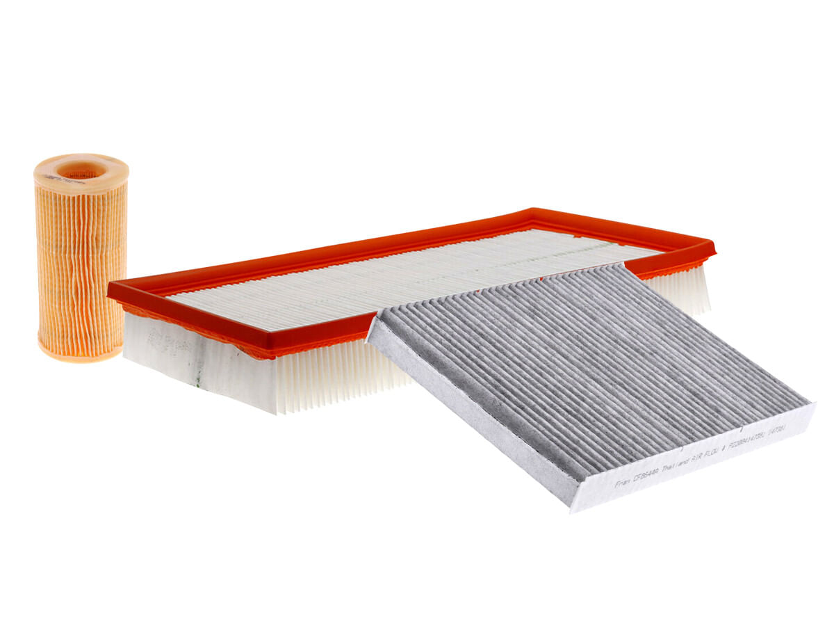 Kit De Filtro De Aire, Filtro De Aceite Y Filtro De Cabina (3 Piezas)