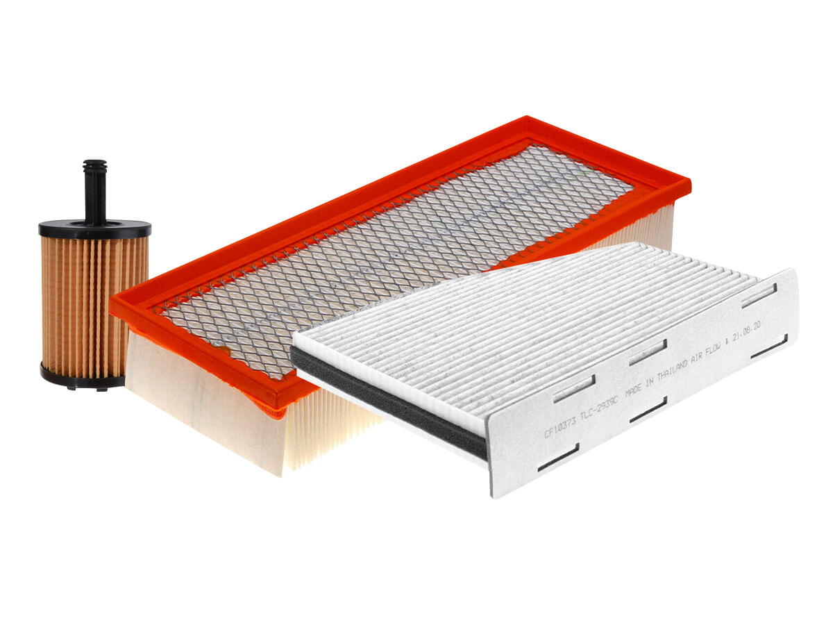 Kit De Filtro De Aire, Filtro De Aceite Y Filtro De Cabina (3 Piezas)
