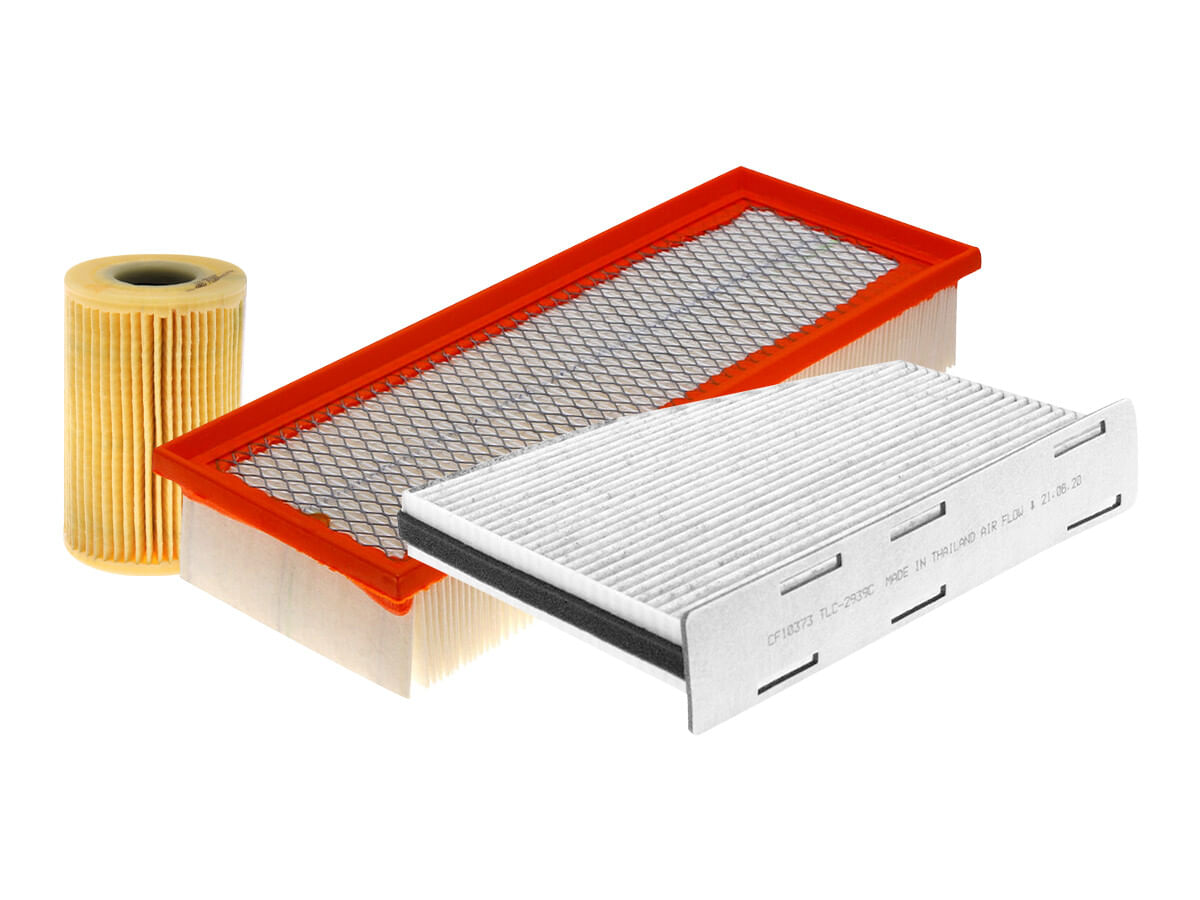Kit De Filtro De Aire, Filtro De Aceite Y Filtro De Cabina (3 Piezas)