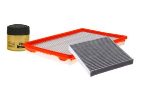 Kit De Filtro De Aire, Filtro De Aceite Sintético Y Filtro De Cabina (3 Piezas)