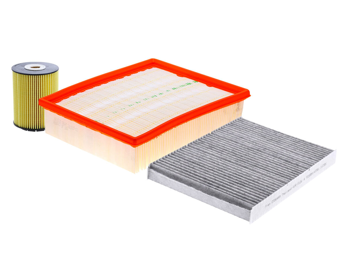 Kit De Filtro De Aire, Filtro De Aceite Y Filtro De Cabina (3 Piezas)
