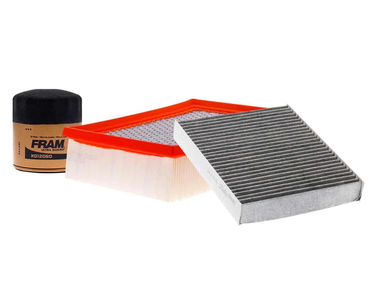 Kit De Filtro De Aire, Filtro De Aceite Sintético Y Filtro De Cabina (3 Piezas)