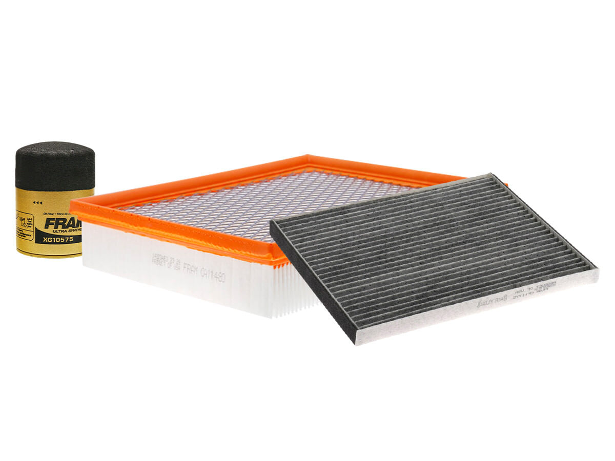 Kit De Filtro De Aire, Filtro De Aceite Sintético Y Filtro De Cabina (3 Piezas)