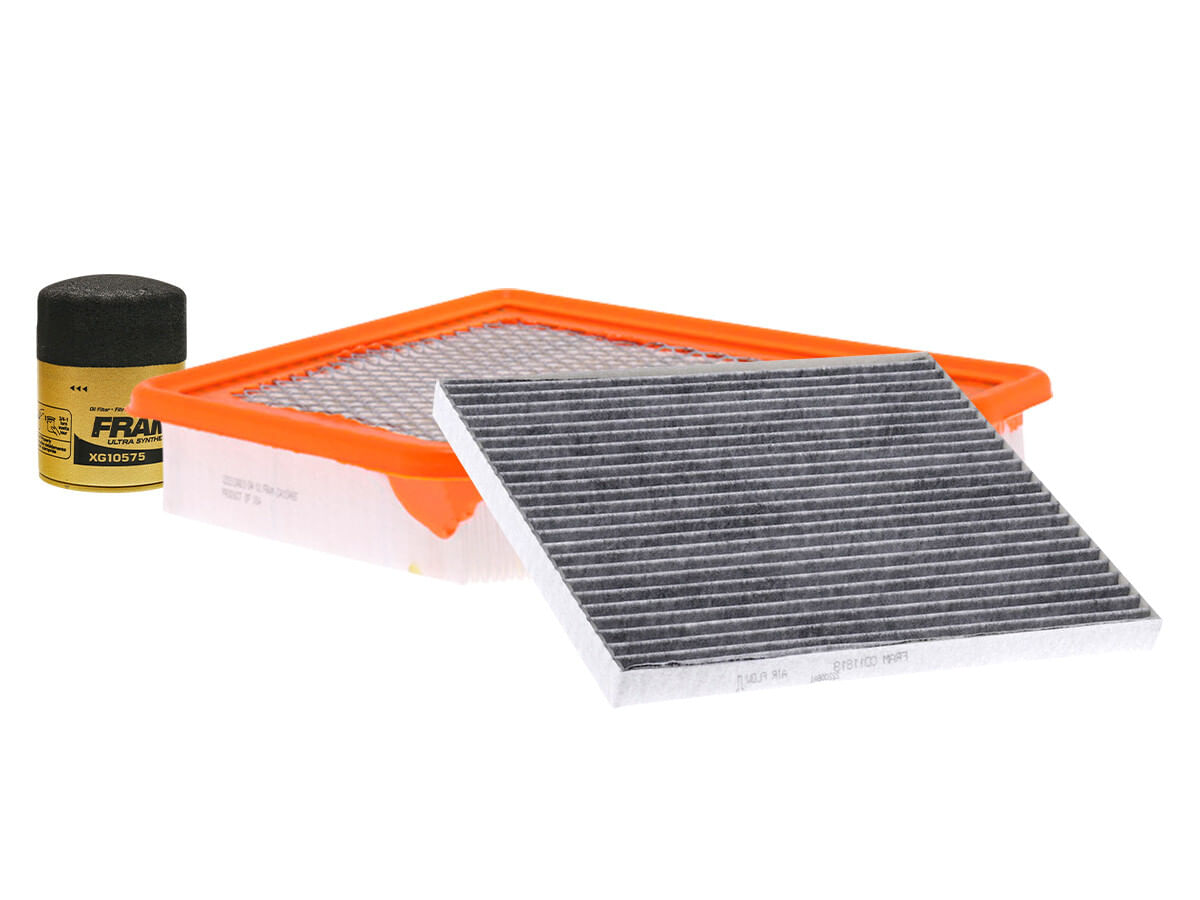 Kit De Filtro De Aire, Filtro De Aceite Sintético Y Filtro De Cabina (3 Piezas)