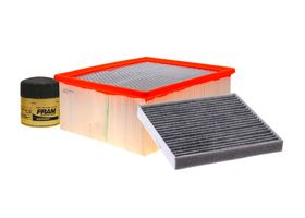 Kit De Filtro De Aire, Filtro De Aceite Sintético Y Filtro De Cabina (3 Piezas)