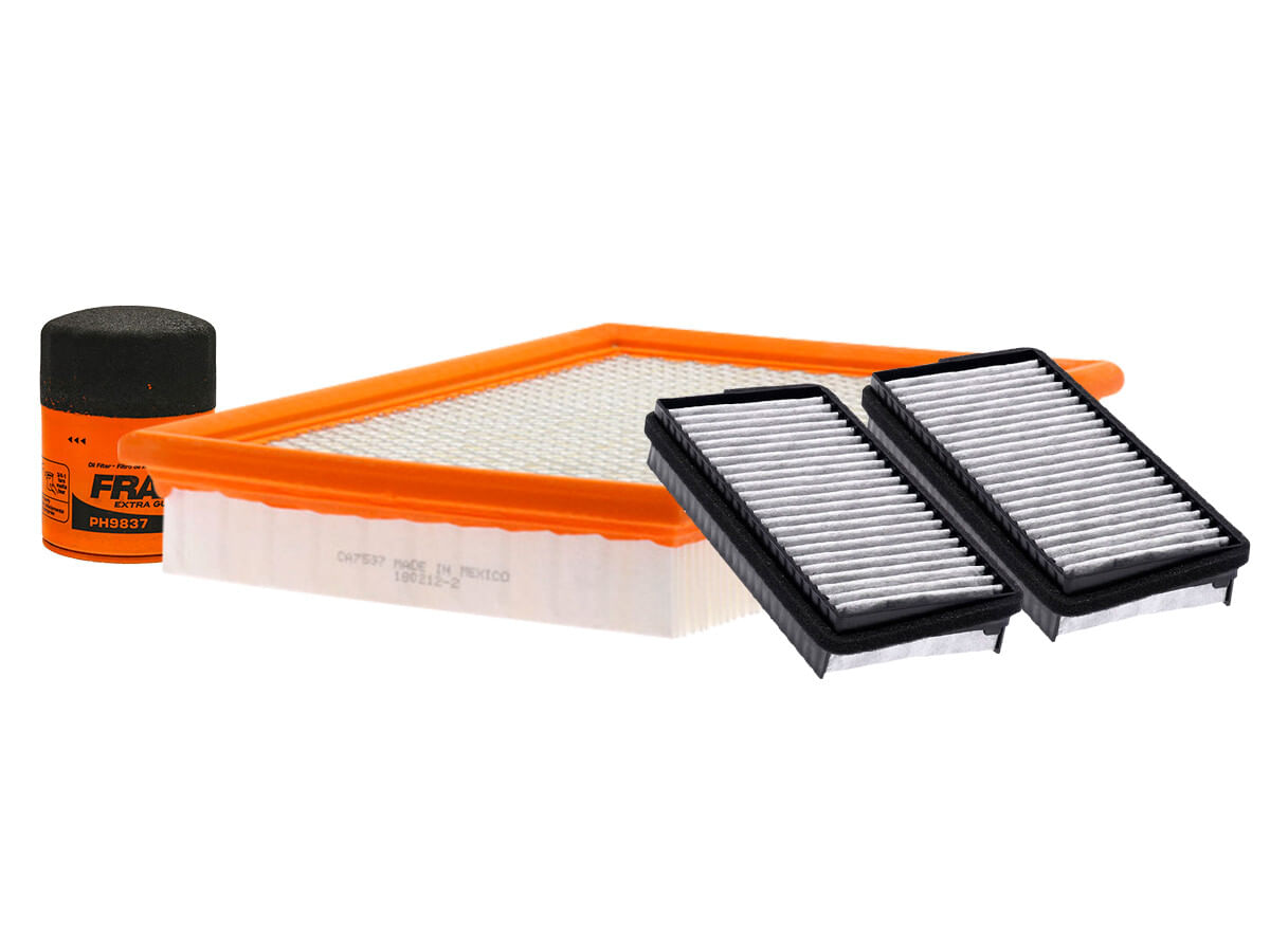 Kit De Filtro De Aire, Filtro De Aceite Y Filtro De Cabina (3 Piezas)