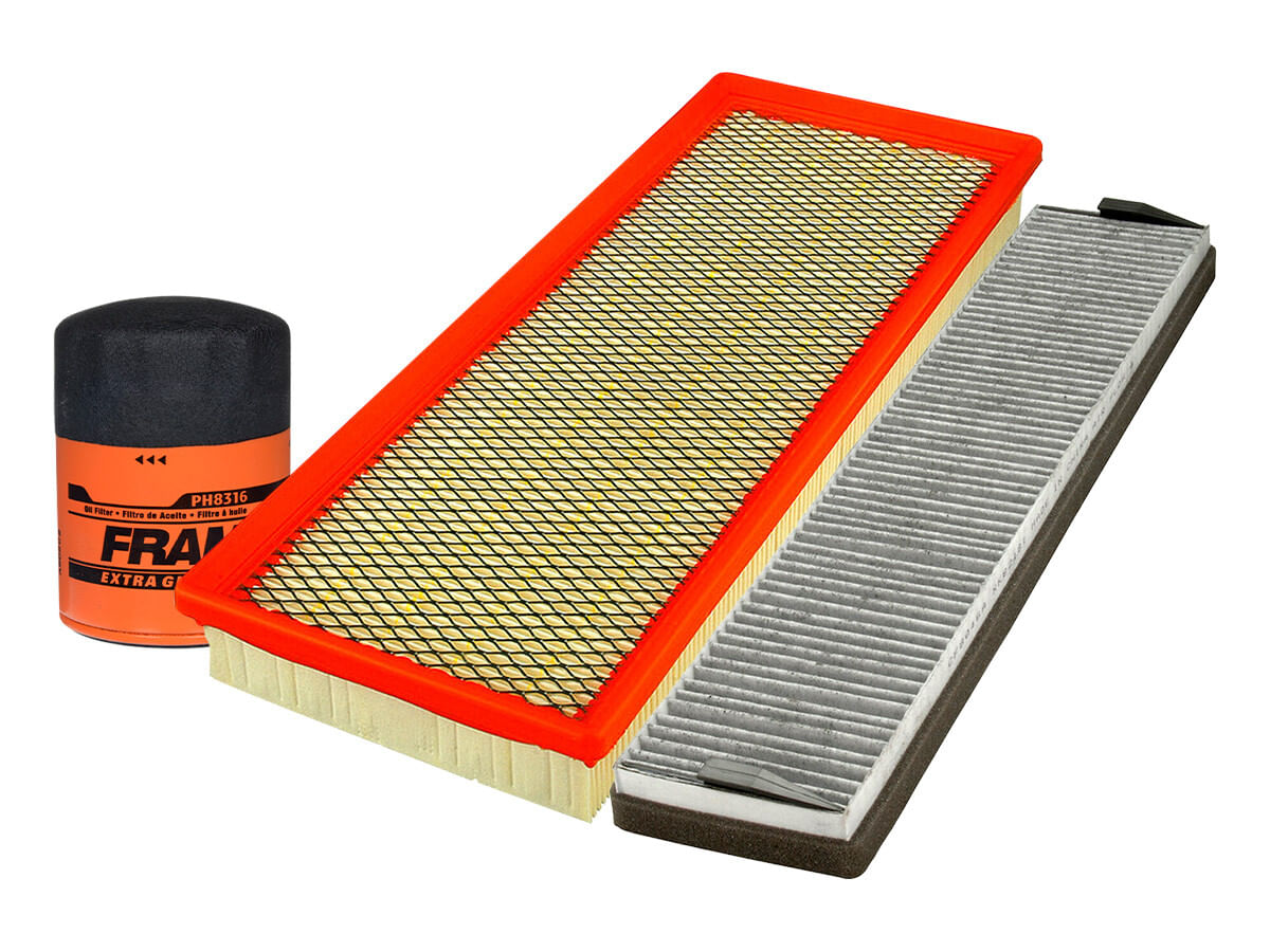 Kit De Filtro De Aire, Filtro De Aceite Y Filtro De Cabina (3 Piezas)