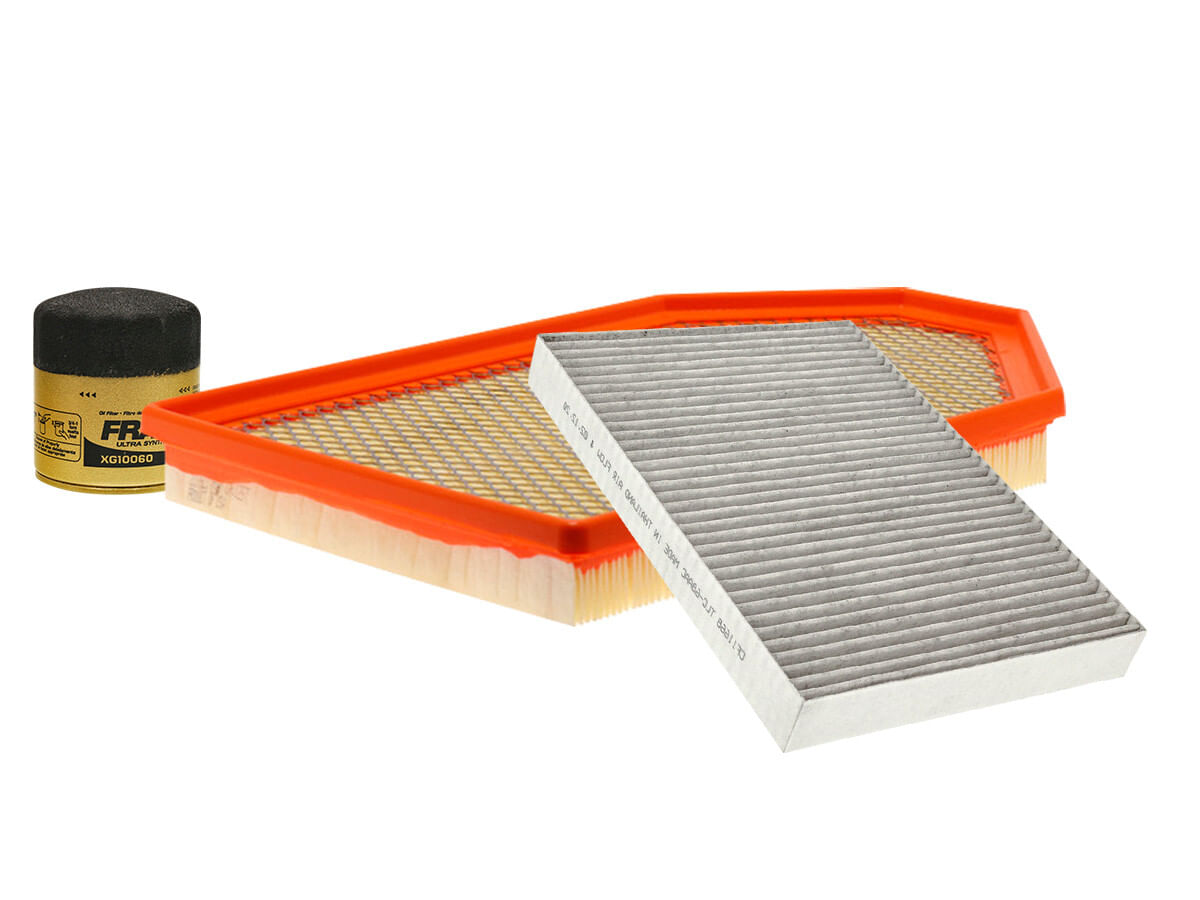 Kit De Filtro De Aire, Filtro De Aceite Sintético Y Filtro De Cabina (3 Piezas)