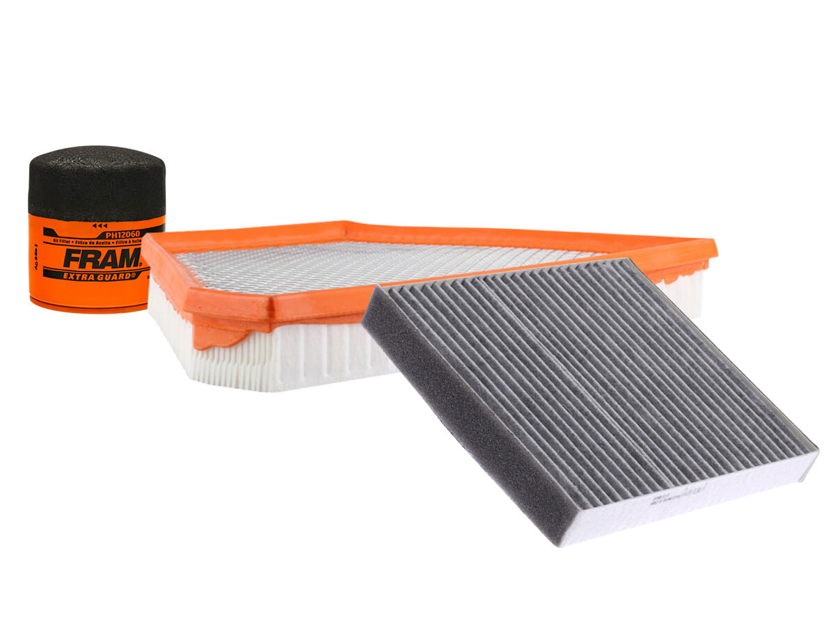 Kit De Filtro De Aire, Filtro De Aceite Y Filtro De Cabina (3 Piezas)