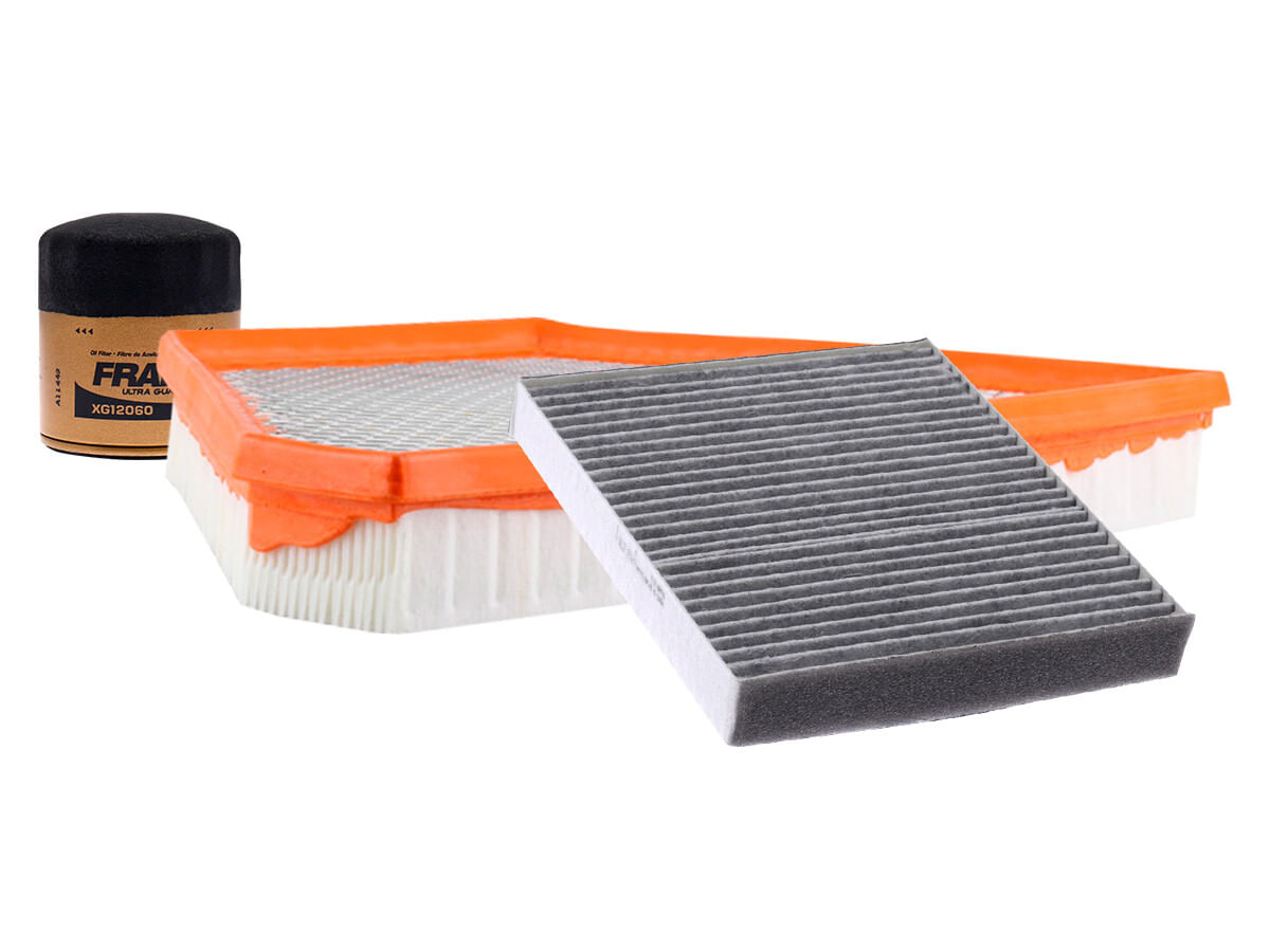 Kit De Filtro De Aire, Filtro De Aceite Sintético Y Filtro De Cabina (3 Piezas)