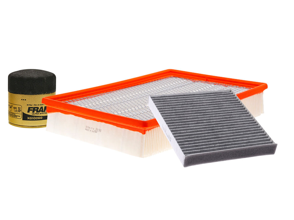 Kit De Filtro De Aire, Filtro De Aceite Sintético Y Filtro De Cabina (3 Piezas)