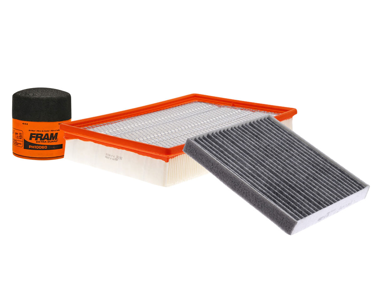 Kit De Filtro De Aire, Filtro De Aceite Y Filtro De Cabina (3 Piezas)