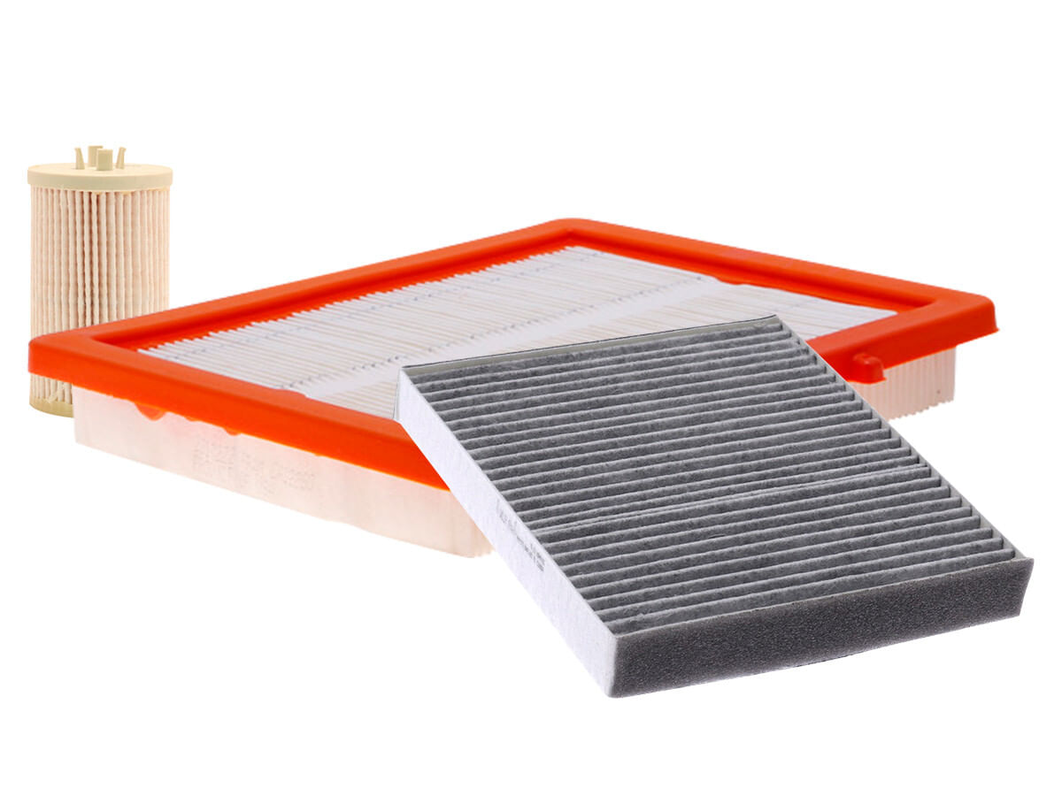 Kit De Filtro De Aire, Filtro De Aceite Sintético Y Filtro De Cabina (3 Piezas)