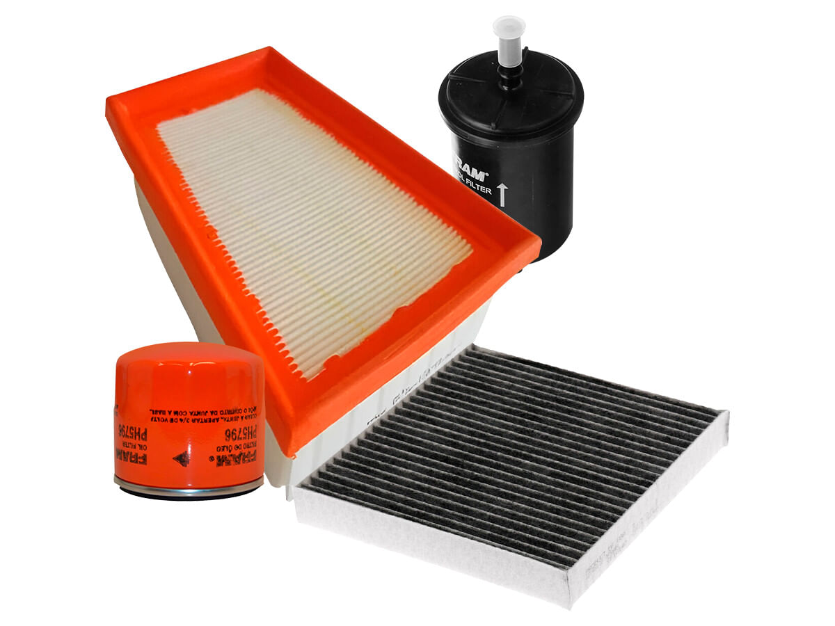 Kit De Filtro De Aire, Filtro De Aceite, Filtro De Combustible Y Filtro De Cabina (4 Piezas)