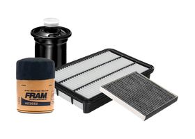 Kit De Filtro De Aire, Filtro De Aceite Sintético, Filtro De Combustible Y Filtro De Cabina (4 Piezas)