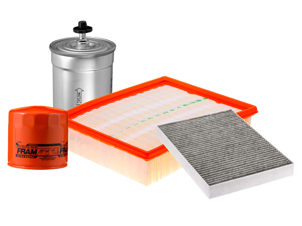 Kit De Filtro De Aire, Filtro De Aceite, Filtro De Combustible Y Filtro De Cabina (4 Piezas)