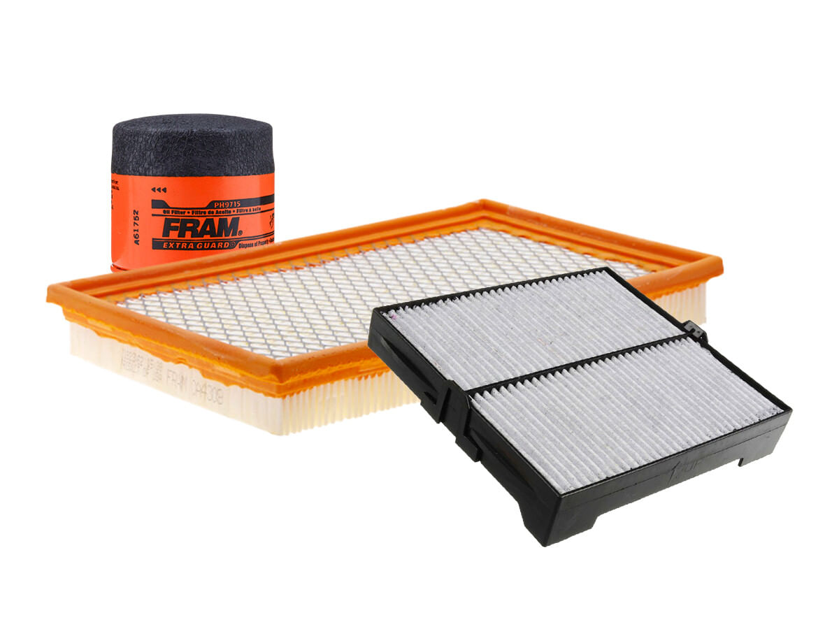 Kit De Filtro De Aire, Filtro De Aceite Y Filtro De Cabina (3 Piezas)