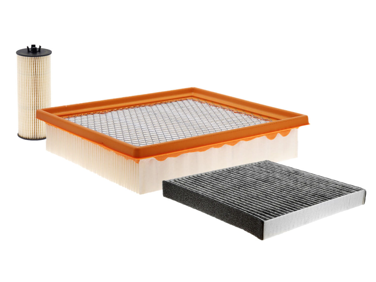 Kit De Filtro De Aire, Filtro De Aceite Y Filtro De Cabina (3 Piezas)