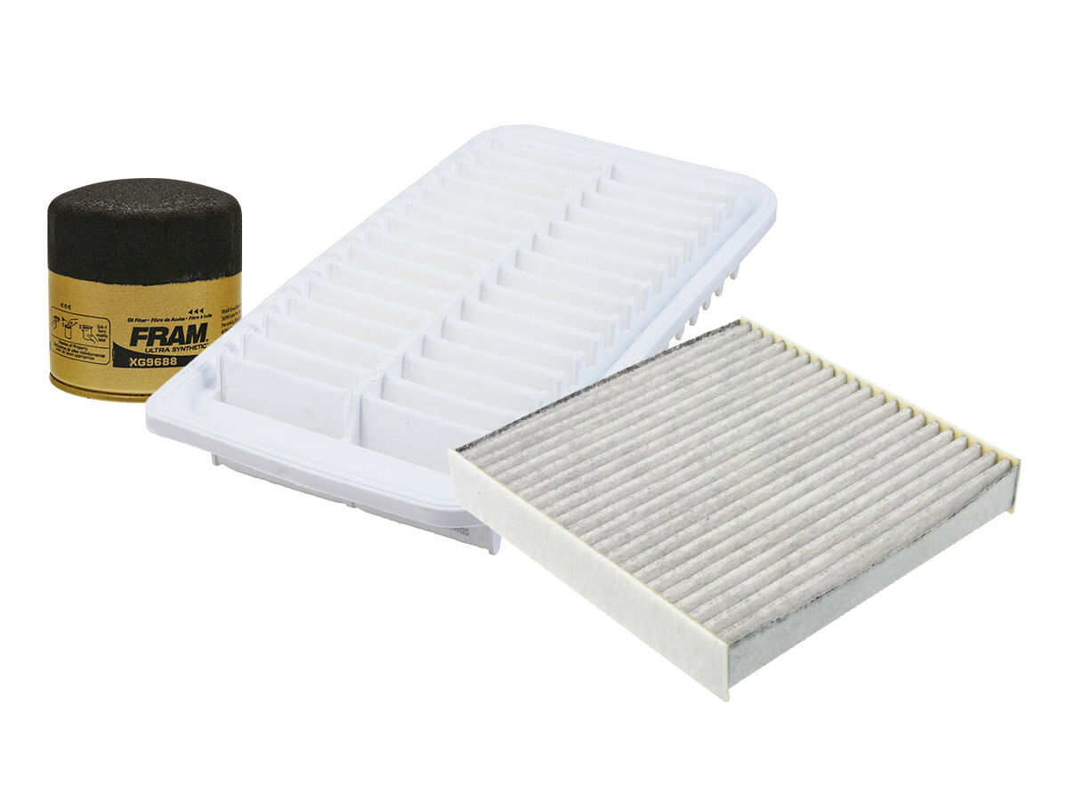 Kit De Filtro De Aire, Filtro De Aceite Sintético Y Filtro De Cabina (3 Piezas)