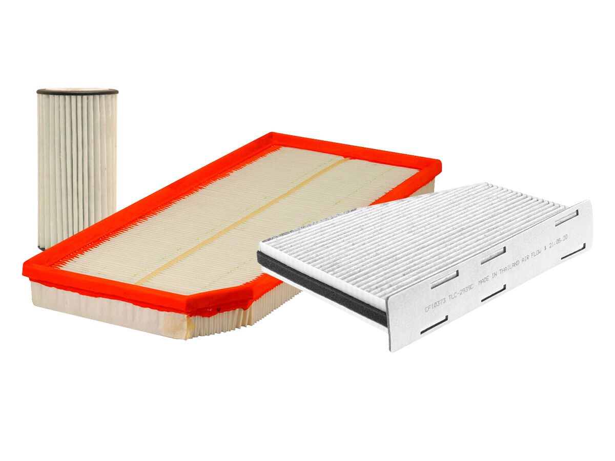 Kit De Filtro De Aire, Filtro De Aceite Sintético Y Filtro De Cabina (3 Piezas)