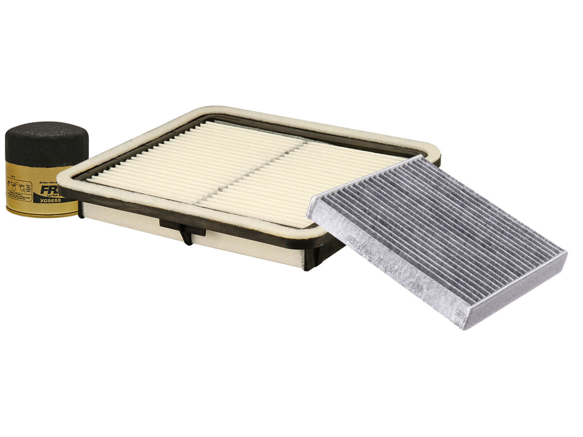 Kit De Filtro De Aire, Filtro De Aceite Sintético Y Filtro De Cabina (3 Piezas)
