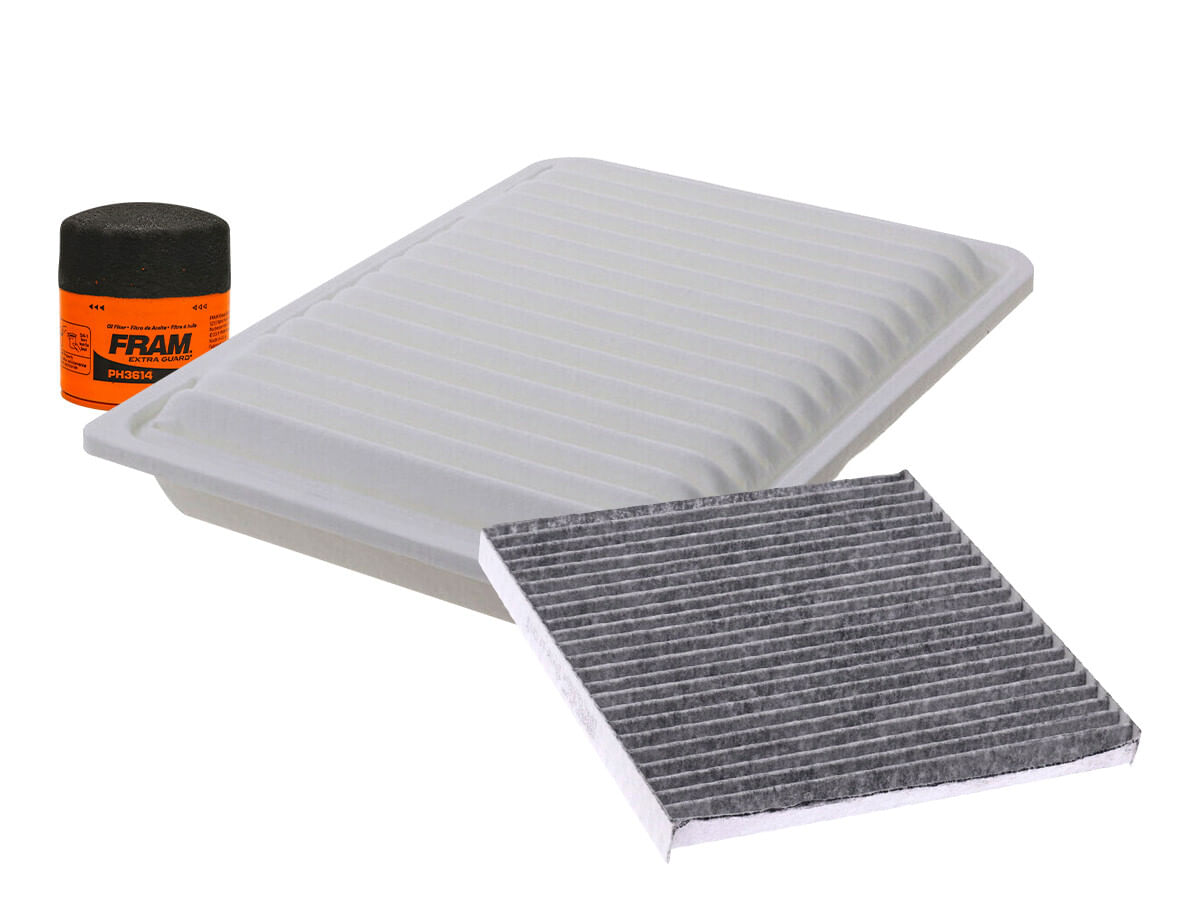 Kit De Filtro De Aire, Filtro De Aceite Y Filtro De Cabina (3 Piezas)