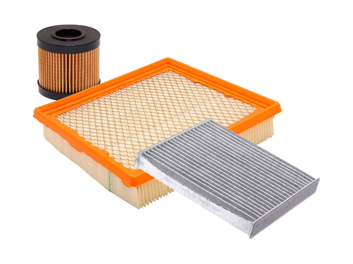 Kit De Filtro De Aire, Filtro De Aceite Y Filtro De Cabina (3 Piezas)