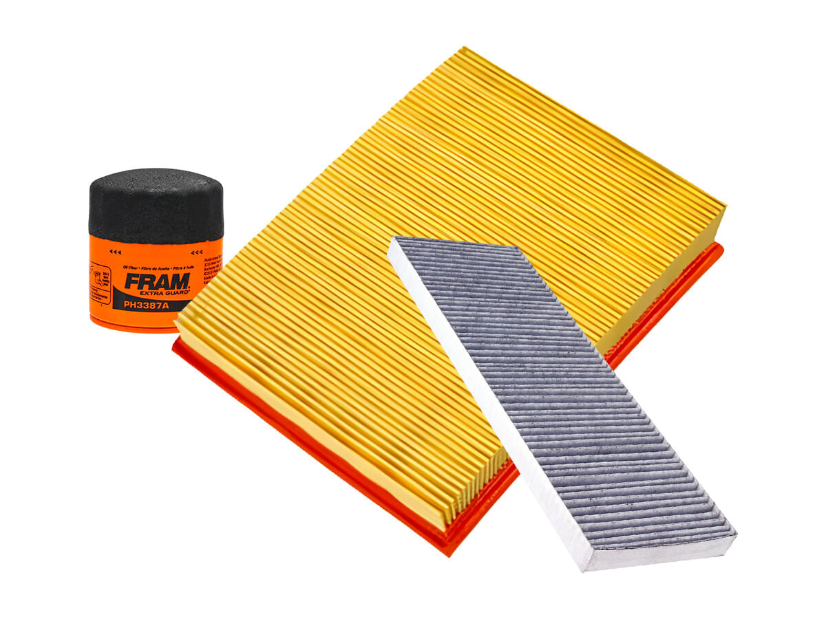 Kit De Filtro De Aire, Filtro De Aceite Y Filtro De Cabina (3 Piezas)
