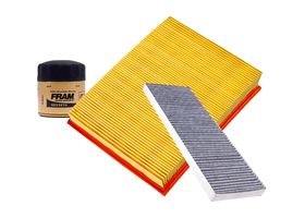 Kit De Filtro De Aire, Filtro De Aceite Sintético Y Filtro De Cabina (3 Piezas)