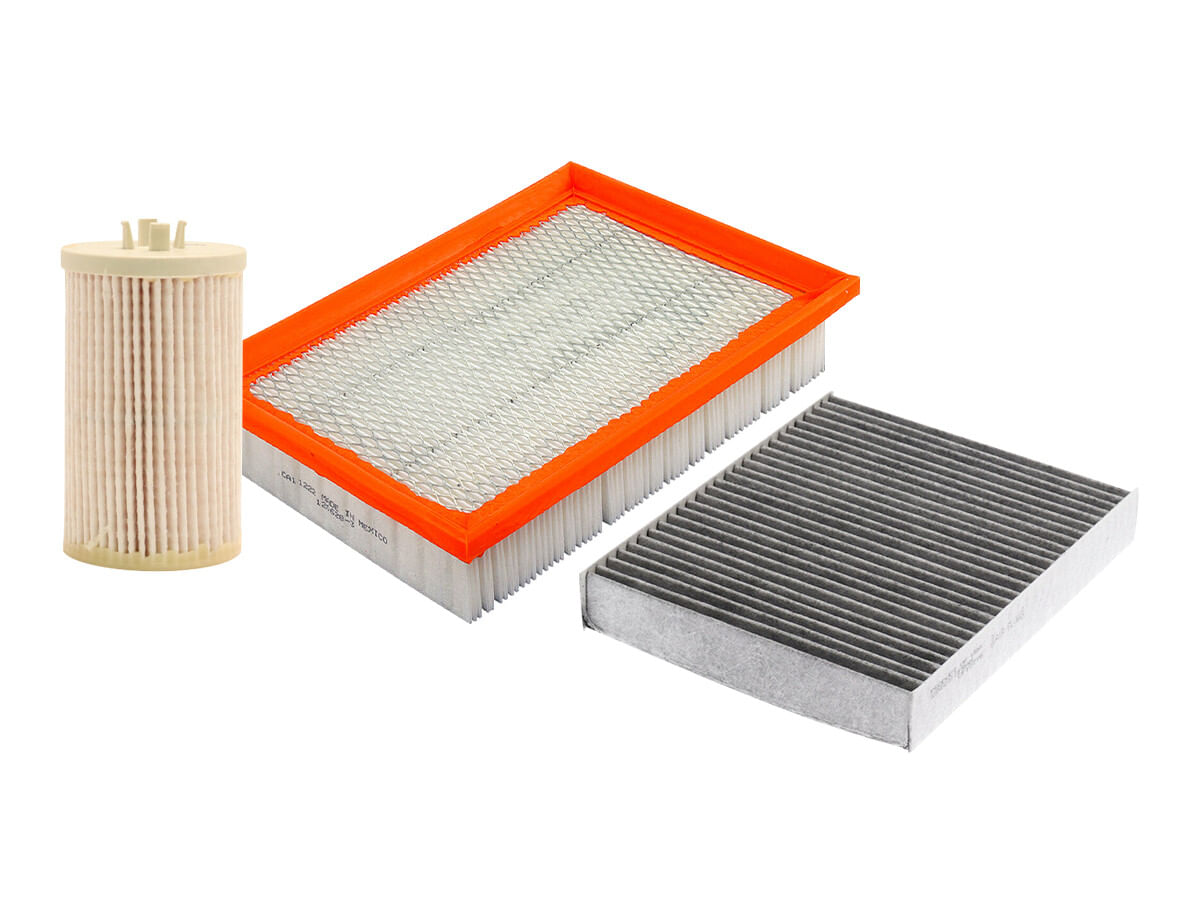 Kit De Filtro De Aire, Filtro De Aceite Sintético Y Filtro De Cabina (3 Piezas)