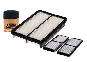 Kit De Filtro De Aire, Filtro De Aceite Sintético Y Filtro De Cabina (3 Piezas)
