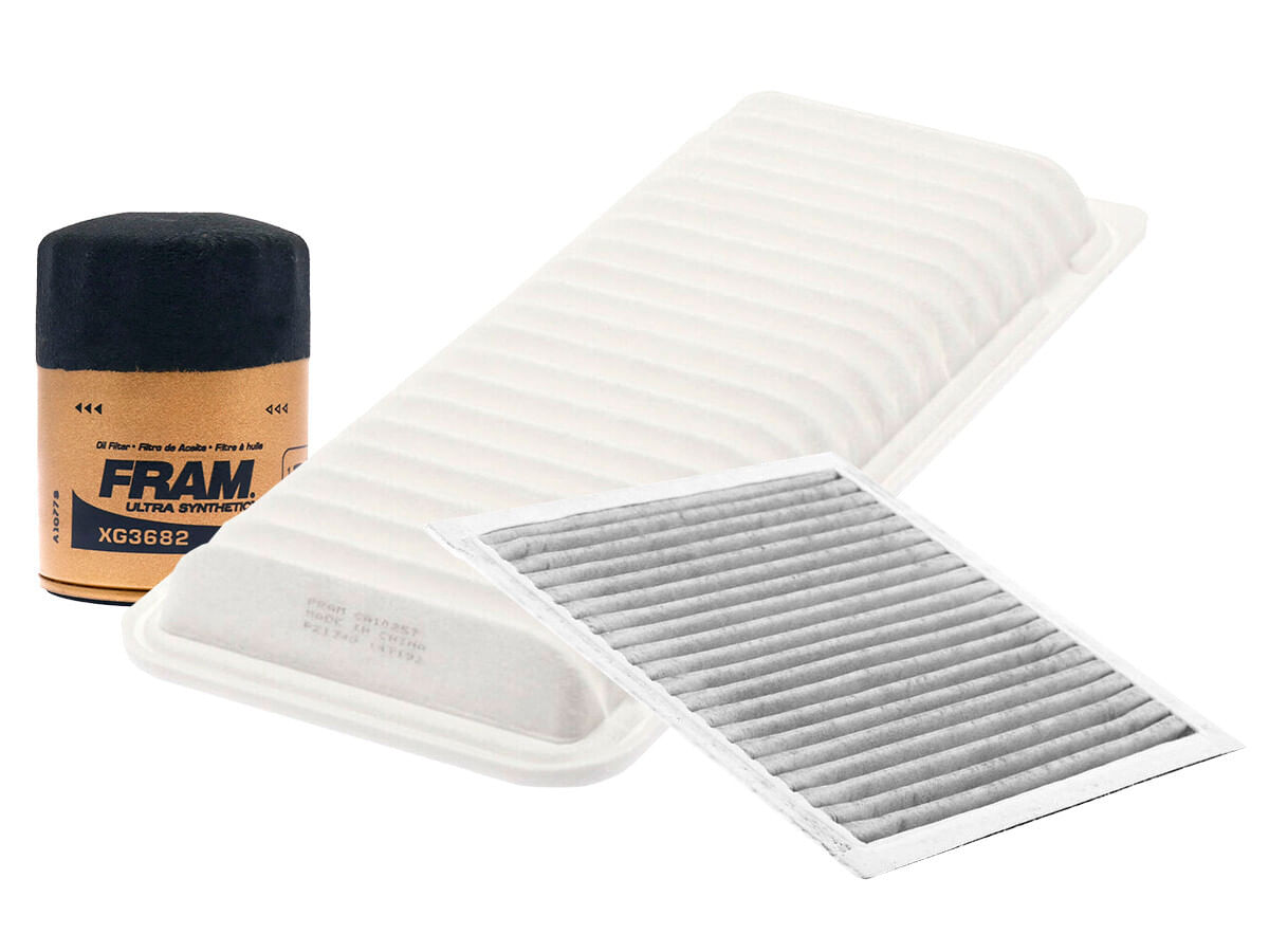 Kit De Filtro De Aire, Filtro De Aceite Sintético Y Filtro De Cabina (3 Piezas)