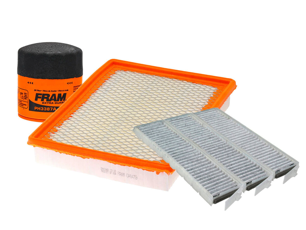 Kit De Filtro De Aire, Filtro De Aceite Y Filtro De Cabina (3 Piezas)
