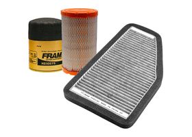 Kit De Filtro De Aire, Filtro De Aceite Sintético Y Filtro De Cabina (3 Piezas)