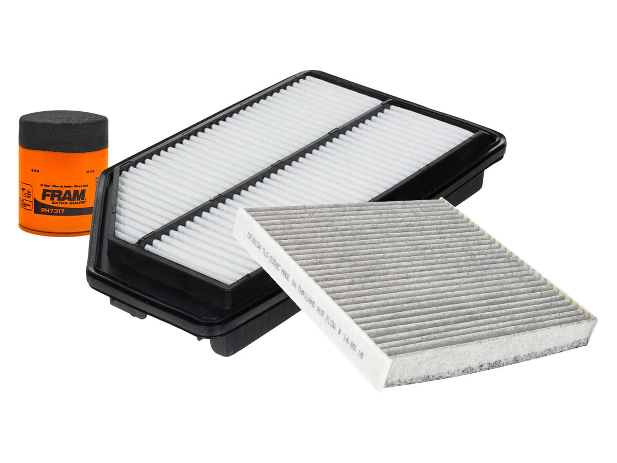 Kit De Filtro De Aire, Filtro De Aceite Y Filtro De Cabina (3 Piezas)