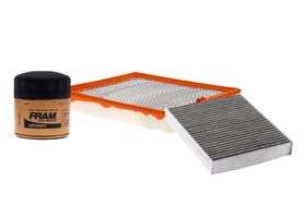 Kit De Filtro De Aire, Filtro De Aceite Sintético Y Filtro De Cabina (3 Piezas)