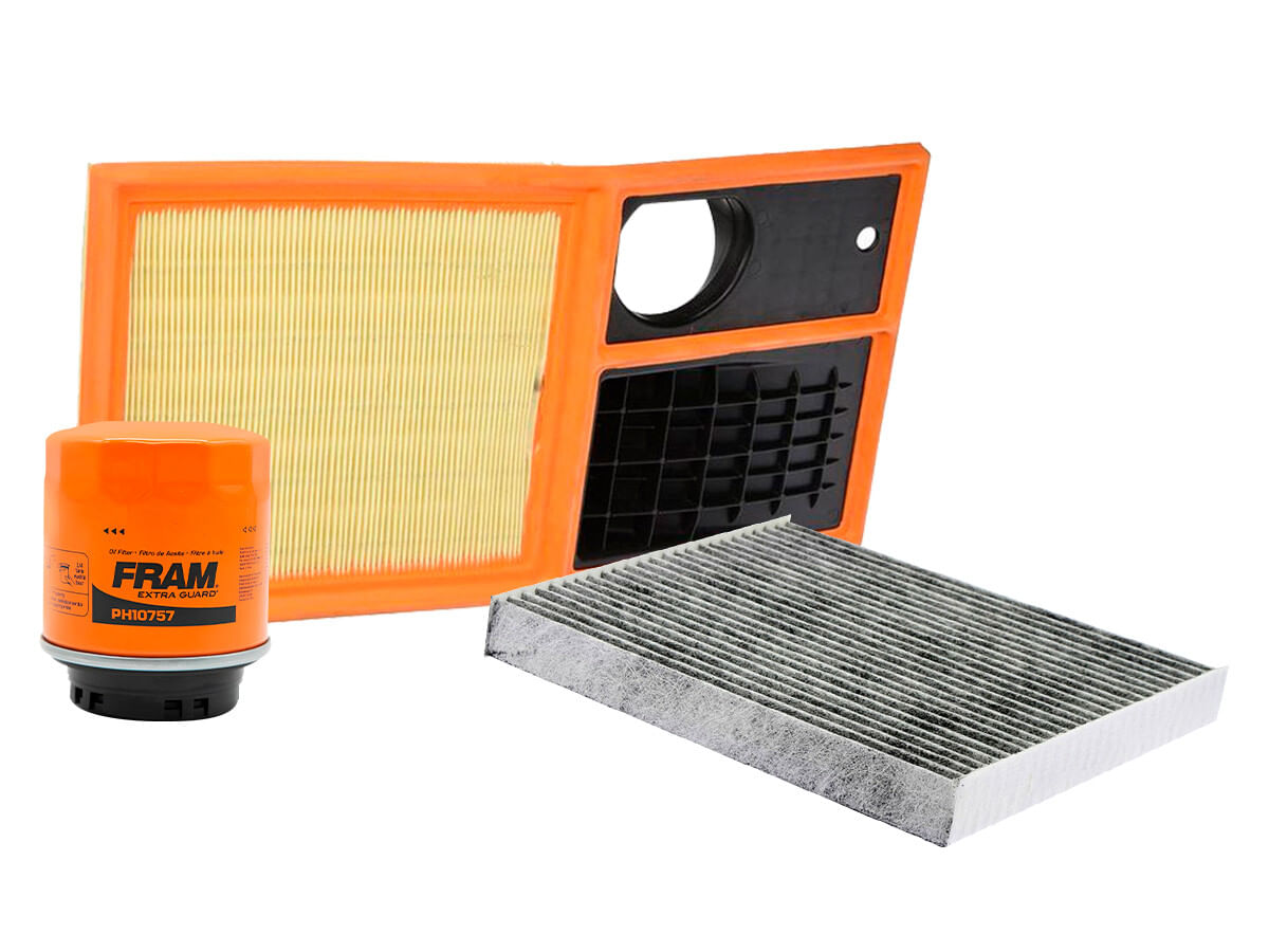 Kit De Filtro De Aire, Filtro De Aceite Y Filtro De Cabina (3 Piezas)