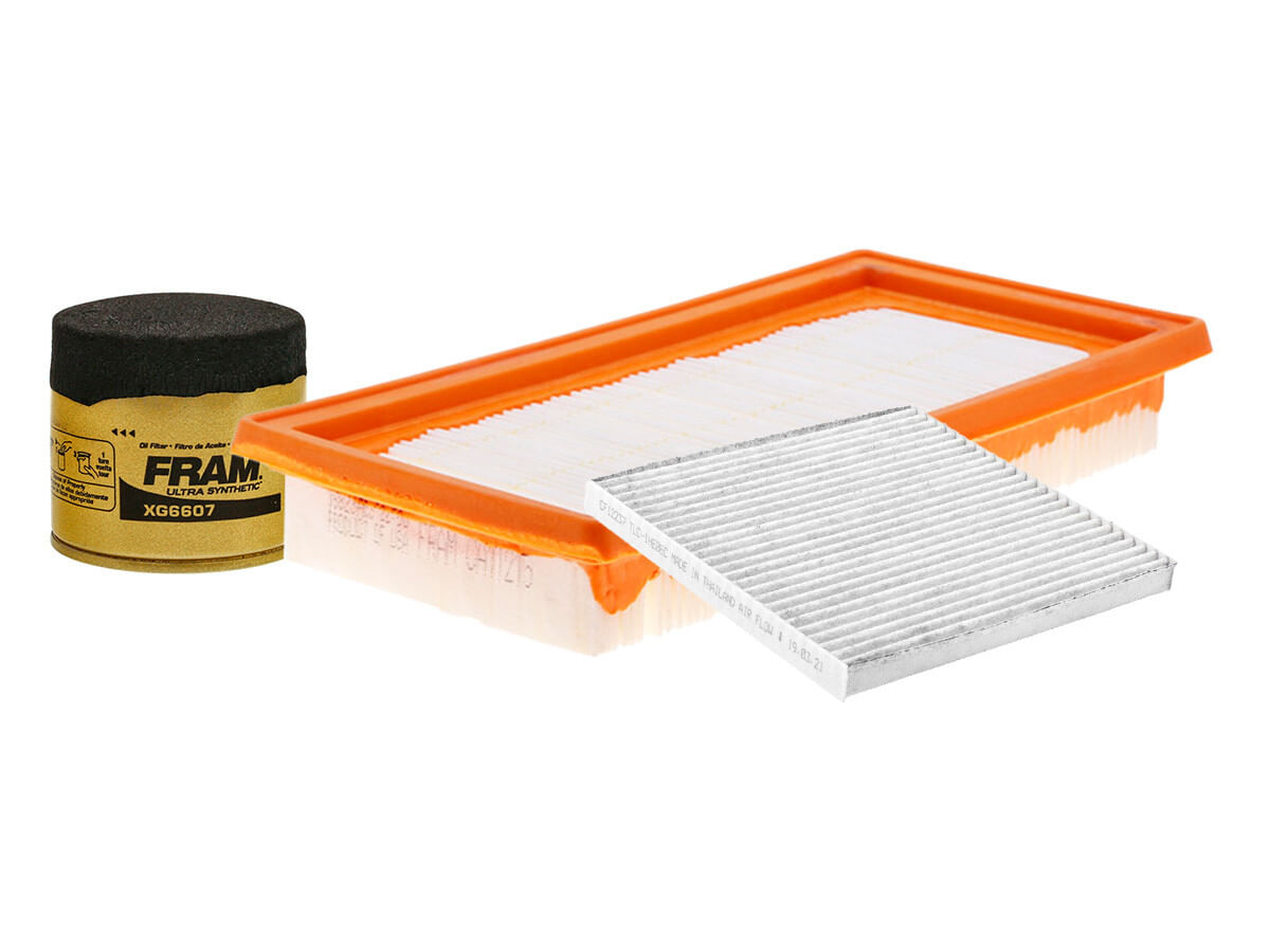 Kit De Filtro De Aire, Filtro De Aceite Sintético Y Filtro De Cabina (3 Piezas)