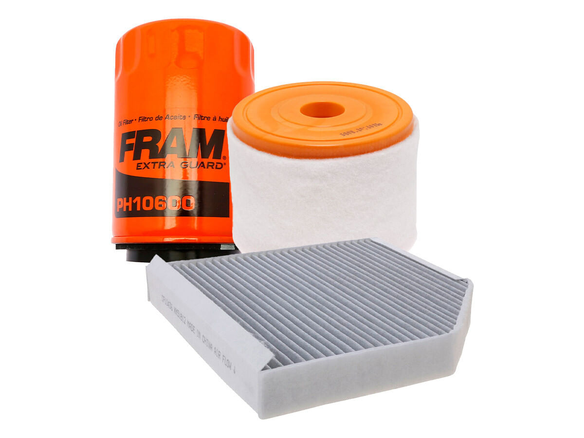 Kit De Filtro De Aire, Filtro De Aceite Y Filtro De Cabina (3 Piezas)