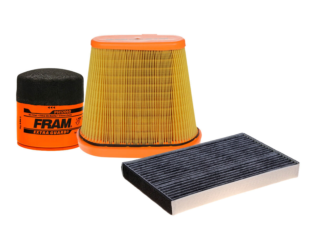 Kit De Filtro De Aire, Filtro De Aceite Y Filtro De Cabina (3 Piezas)