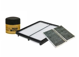 Kit De Filtro De Aire, Filtro De Aceite Sintético Y Filtro De Cabina (3 Piezas)